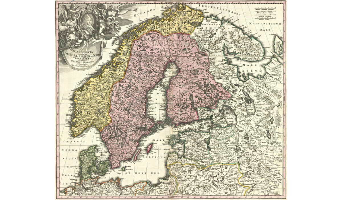 Turun Rauhan Rajat 1743 Helsingin Kaupunki